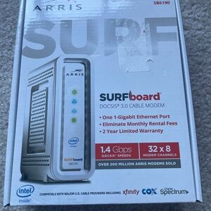 SURFboard SB6190 Cable Modem - White